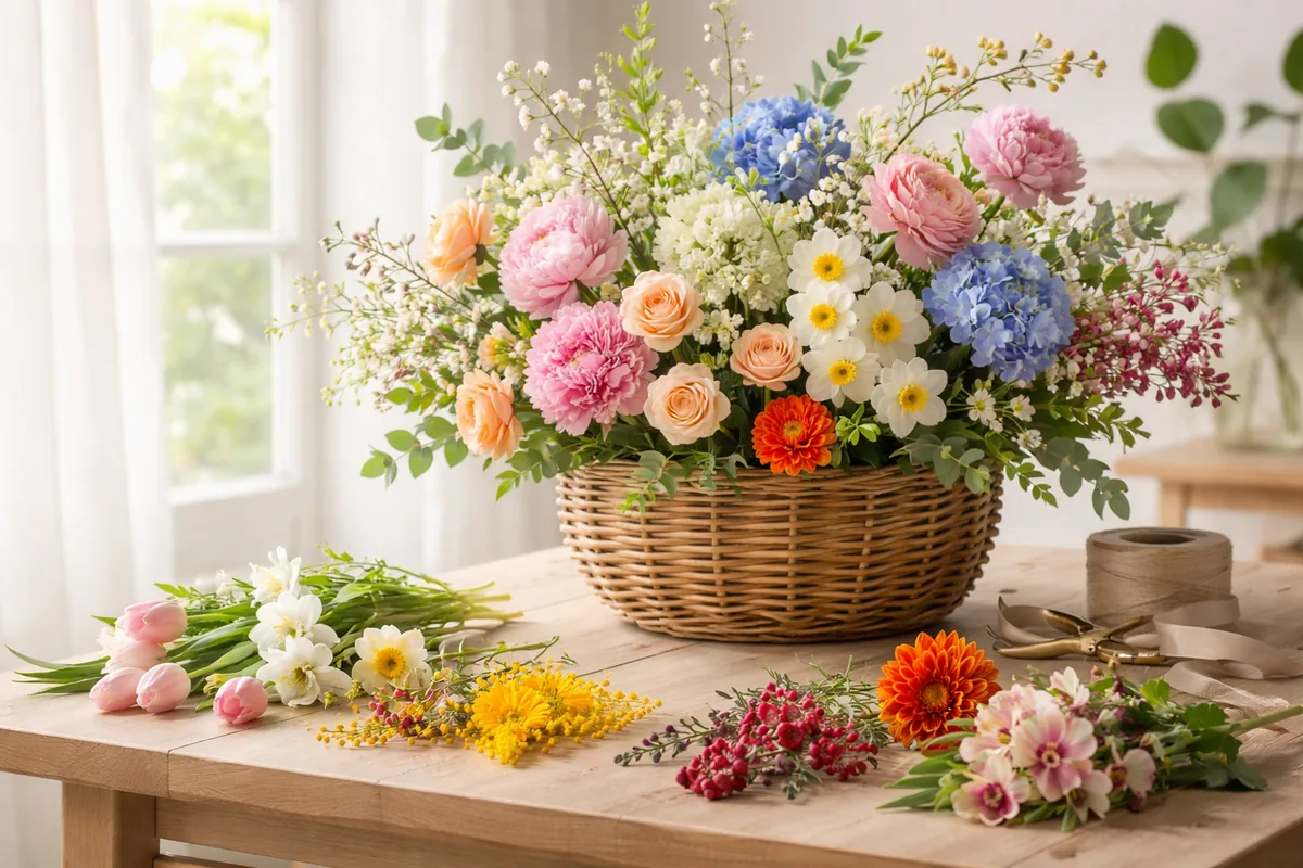 Comment choisir des fleurs et des bouquets en fonction des saisons