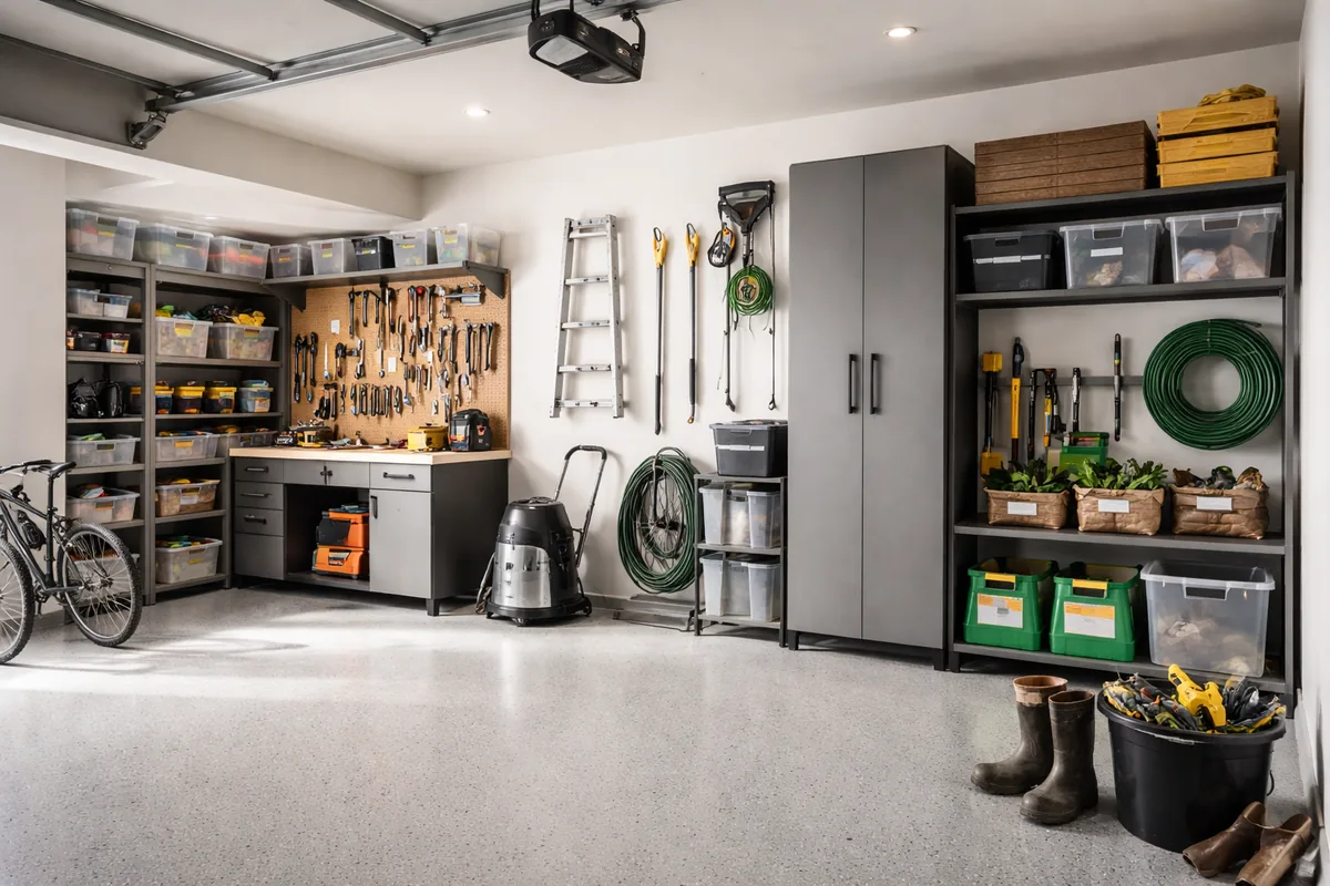 Comment aménager un garage en espace de rangement fonctionnel
