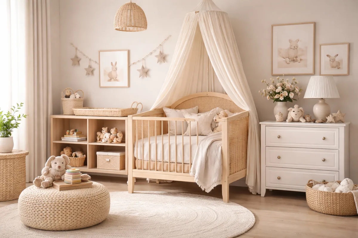 Quels accessoires de puériculture et de décoration prendre pour une chambre d'enfant chic